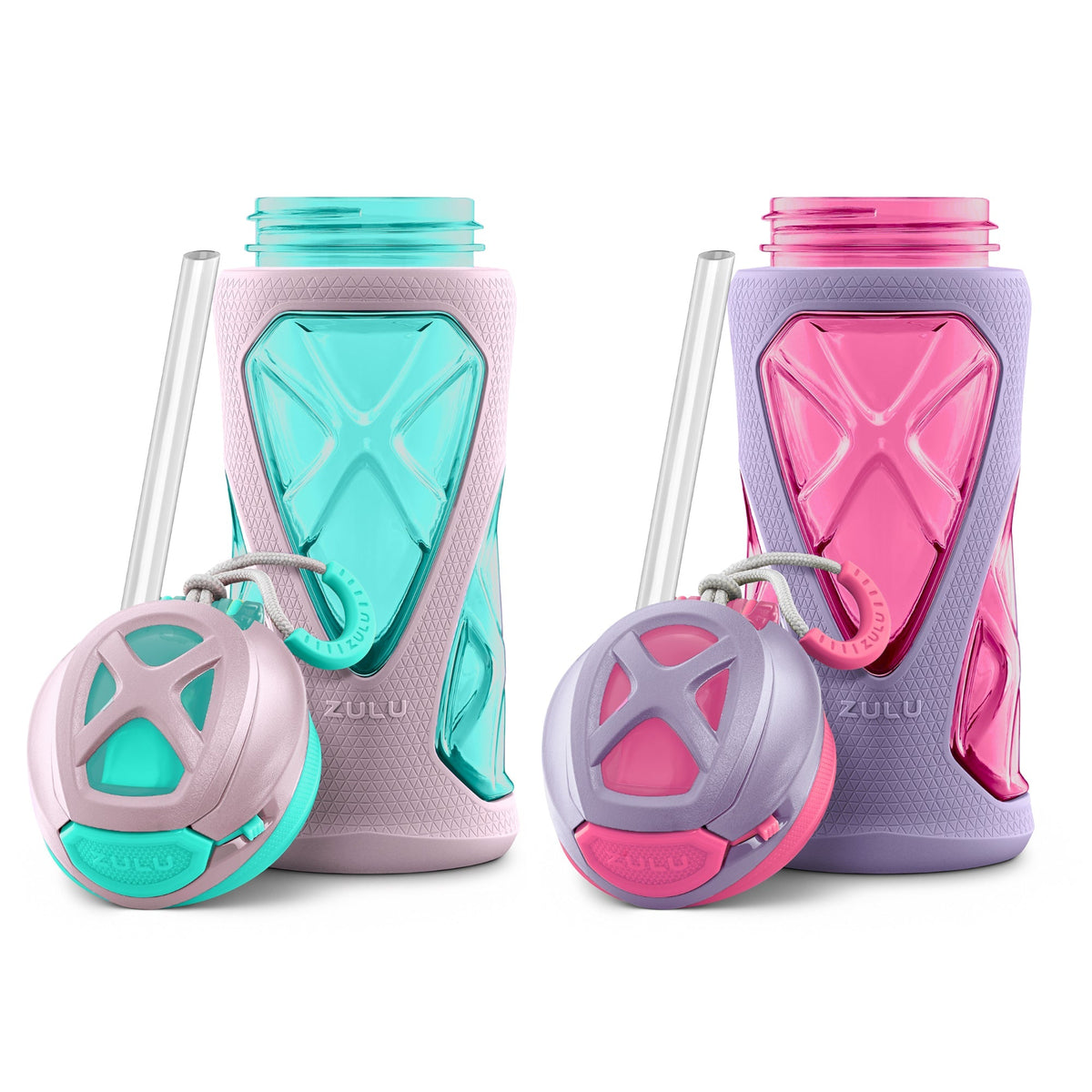 Torque 16oz Tritan Reusable Kids Drink Bottle, Set of 2 - product view 5