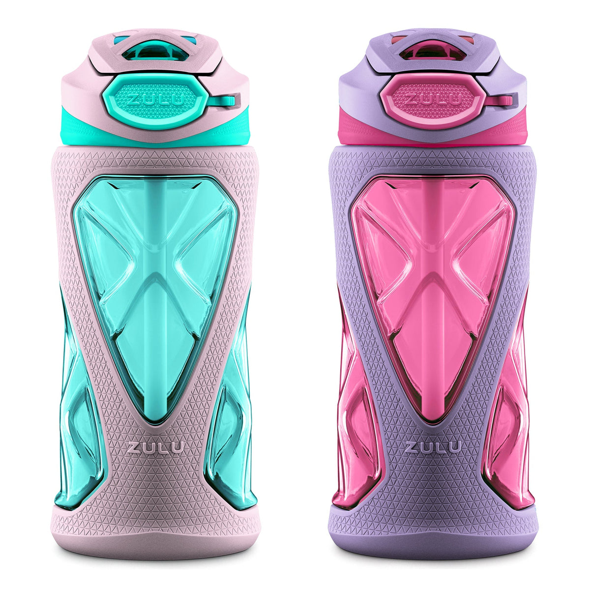 Torque 16oz Tritan Reusable Kids Drink Bottle, Set of 2 - product view 1