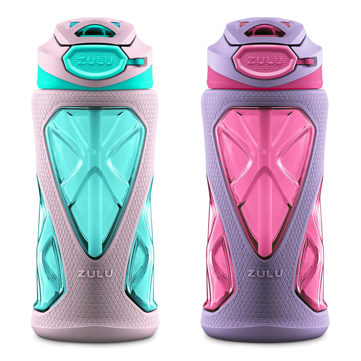 Torque 16oz Tritan Reusable Kids Drink Bottle, Set of 2